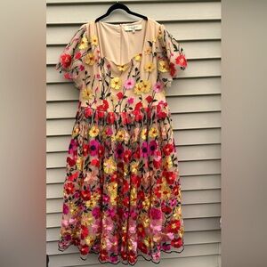 JessaKae English Garden Dress 2x Never worn, new without tags